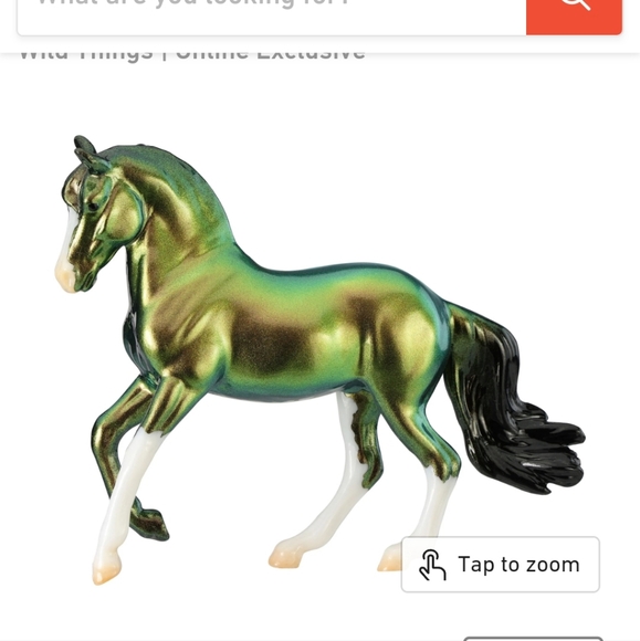 2024 BREYERFEST- WILD THINGS SM model, variation coloring - METALLIC GREEN - Picture 3 of 5